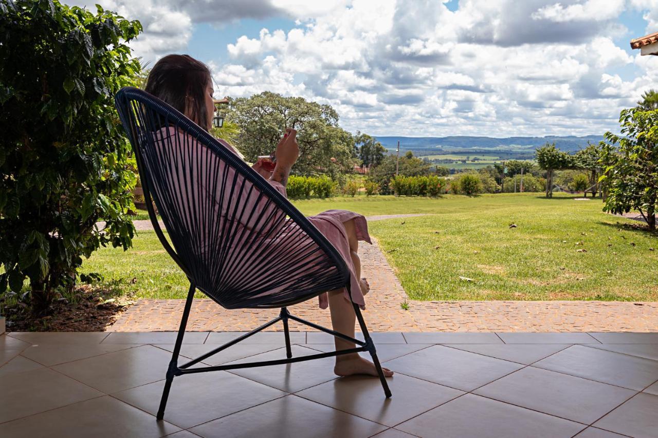 Hotel Fazenda Roseira Brotas Eksteriør bilde